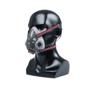 REBEL REUSABLE HALF MASK DOUBLE CARTRIDGE RESPIRATOR